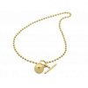 Liberte C minor gold necklace