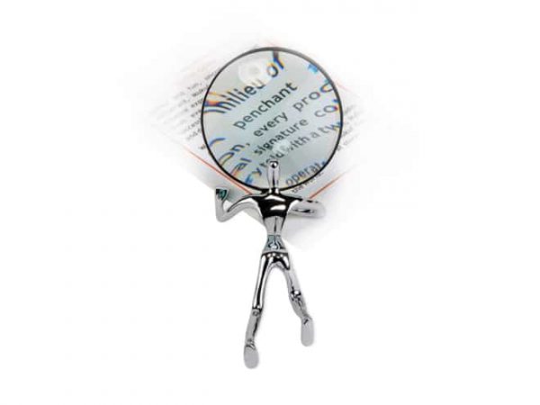 Mukul Goyal Nosey Parker magnifying glass