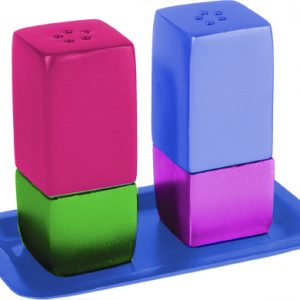 Yair Emanuel Multi-Coloured Anodize Aluminum Salt and Pepper