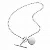Liberte C minor silver necklace