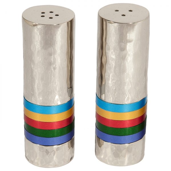 Yair Emmanuel Colourful Rings Salt and Pepper set