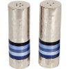 Yair Emmanuel Blue Rings Salt and Pepper set