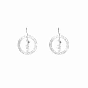 Murkani Grace Hoop Earrings in Sterling Silver