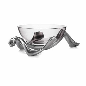 Carrol Boyes Bowl and Stand Reclining