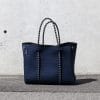Prene Sorrento Navy Blue Neoprene Tote Bag