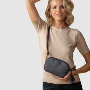 Alternative view of Louenhide Frankie Blue Crossbody Bag