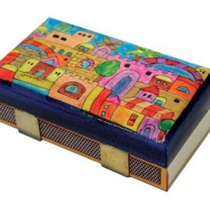 Yair Emanuel Match Box Holder - Kitchen Size Oriental Jerusalem