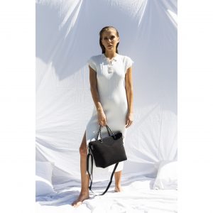 Alternative view of Prene - The XS Bag Black Neoprene Crossbody - Tote Bag