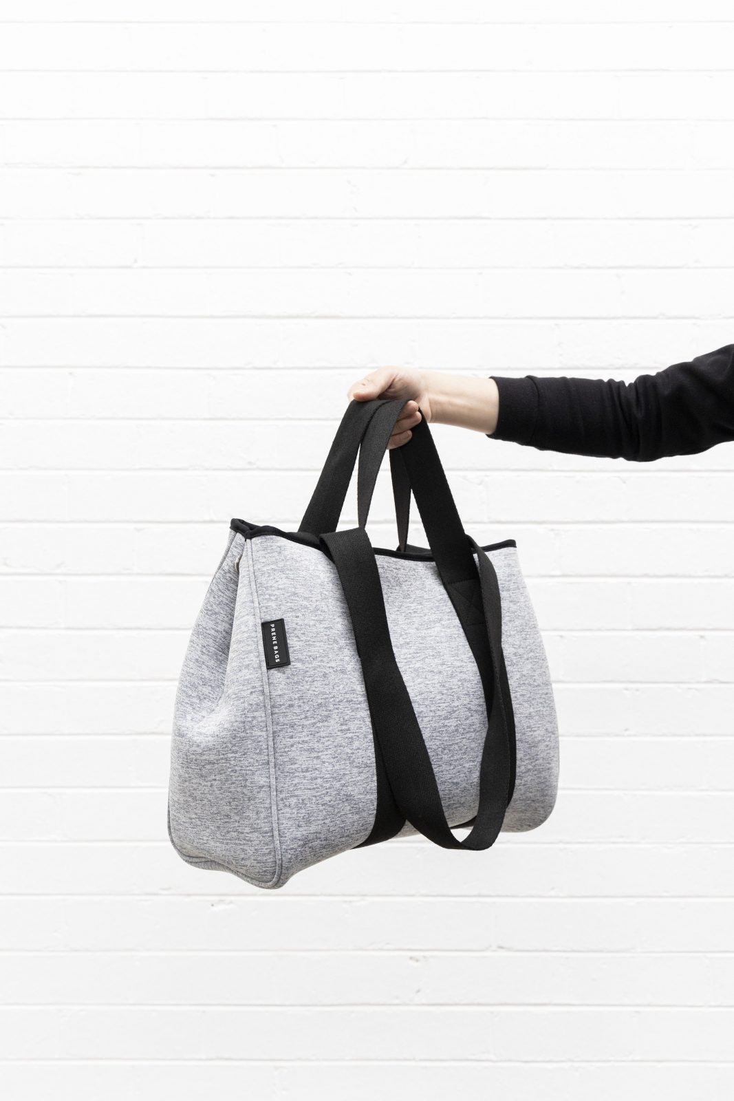 Prene Bags - The Sterling Bag (METALLIC SILVER) Perforated