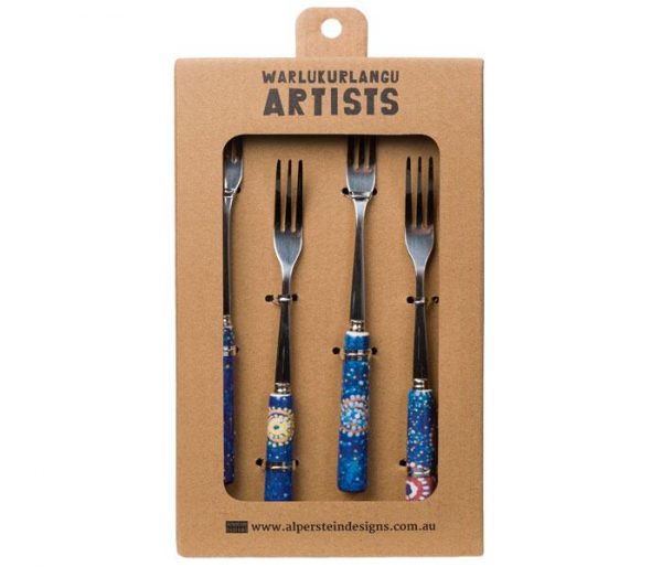 Alma Granites Dessert Fork Set