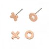 Liberte Charli rose gold earrings