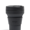 Stojo Pocket Keep Cup Travel Mug - Carbon 385ml