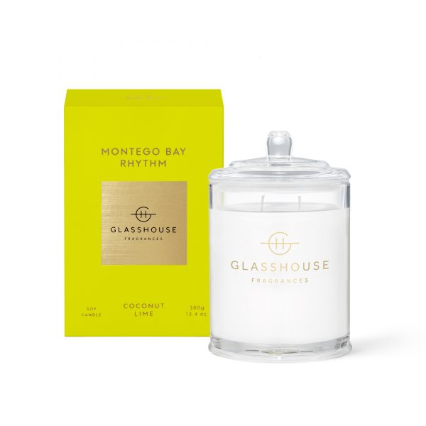Glasshouse Fragrances 380g Candle - Montego Bay Rhythm