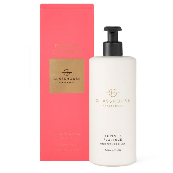 Glasshouse Fragrances 400ml Body Lotion - Forever Florence
