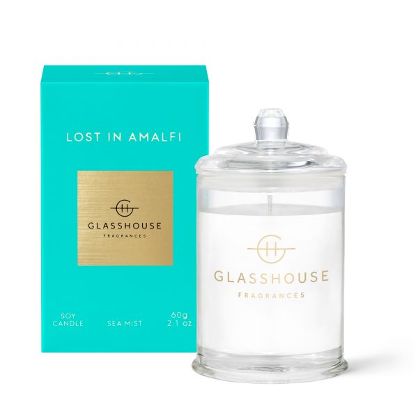 Glasshouse Fragrances 60g Candle - Lost in Amalfi