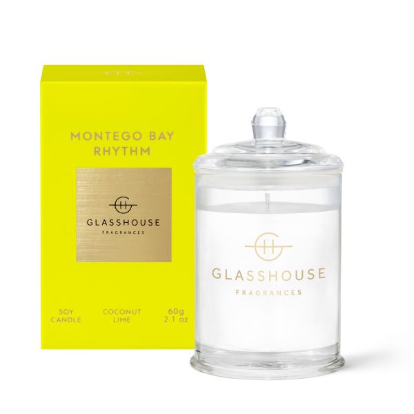 Glasshouse Fragrances 60g Candle - Montego Bay Rhythm
