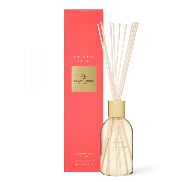 Glasshouse Fragrances 250ml Diffuser - One Night in Rio