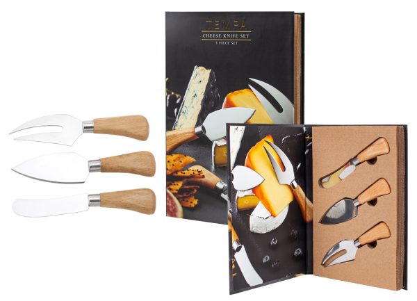 Ladelle Fromagerie 3pce Cheese Knife Set