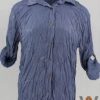 Wednesday Lulu blue long sleeve shirt