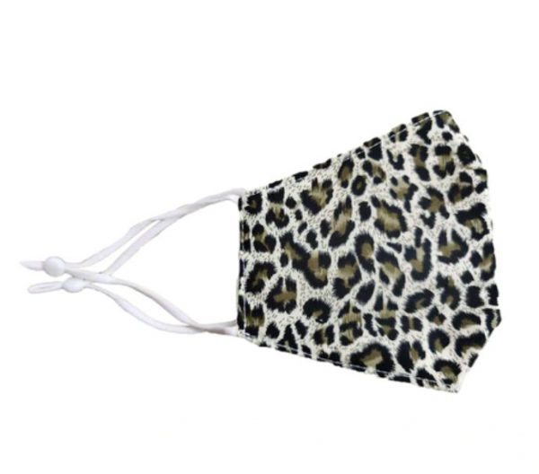 Leopold Print Washable Cotton Face Mask