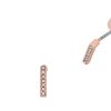 Liberte Petite Mika Rose Gold Earring