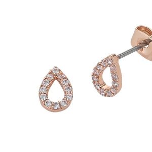 Liberte Petite Diamond Rose Gold Earring