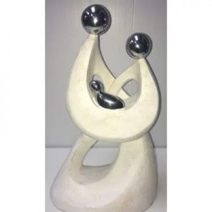 Abstract Family Statue
