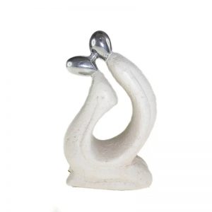 Wedding Kissing Couple Statue