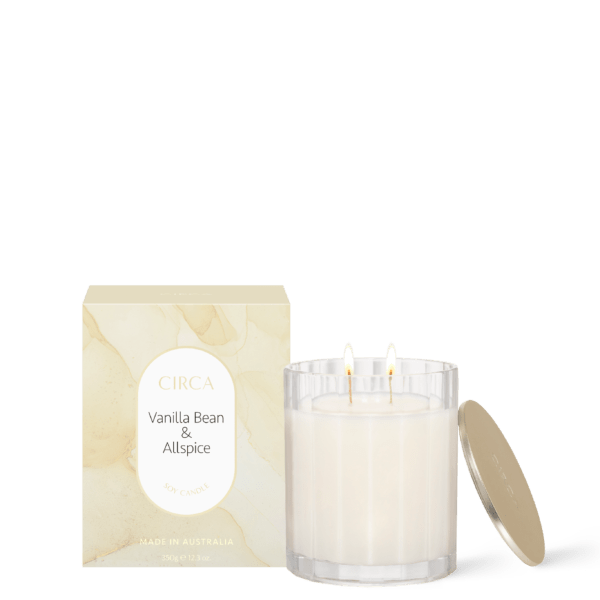 CIRCA 350g Candle - VANILLA BEAN & ALL SPICE