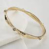 Zafino Crystal Bangle - gold
