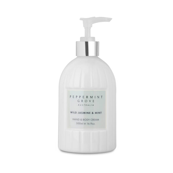 Peppermint Grove Australia Wild Jasmine & Mint Hand & Body Cream