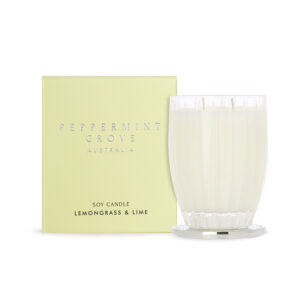 Peppermint Grove Australia Lemongrass & Lime Soy Large Candle
