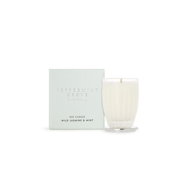 Peppermint Grove Australia Wild Jasmine & Mint Soy Small Candle