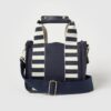 Vegan Leather Navy Oasis Crossbody Bag