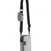 The Ace Phone Pouch - Rebecca Judd x Prene (LIGHT GREY MARLE / SILVER) Neoprene Crossbody / Hand Bag