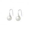 Sterling Silver fresh water pearl hook earring