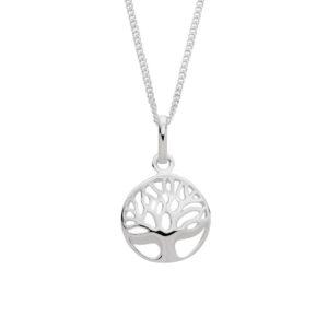Sterling silver tree of life necklace