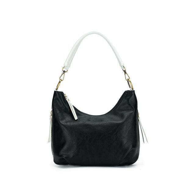 Black Caviar Carey Black Shoulder Bag