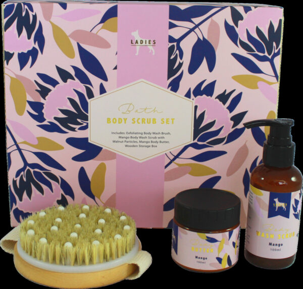 Ladies Bath Body Scrub Set