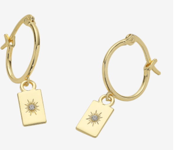 Liberte Makayla Gold earrings