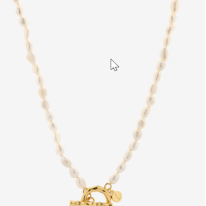 Liberte Beatrix Pearl Gold Necklace