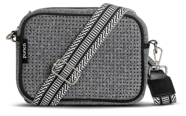 Punch Neoprene Small Rectangle Crossbody Bag Marl