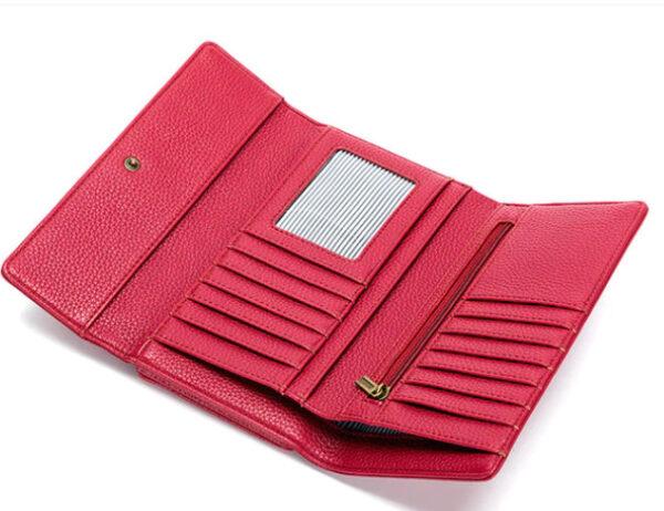 Black Caviar Angie Raspberry Wallet